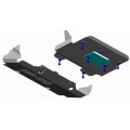 Plieninė 2mm variklio apsauga Toyota Land Cruiser Prado 120 2002-2009; 4.0 V6; 2,7; 3,0D