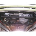 Plieninė 2mm variklio apsauga Mitsubishi Colt 2004-2009-; 1.3