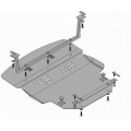 Plieninė 2mm variklio apsauga Mitsubishi Colt 2004-2009-; 1.3