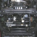 Plieninė 2mm variklio apsauga Mitsubishi Pajero Wagon 1999-; visi dyzeliniai varikliai