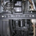 Plieninė 2mm variklio apsauga Mitsubishi Pajero Wagon 1999-; visi dyzeliniai varikliai