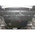 Plieninė 2mm variklio apsauga Mitsubishi Outlander 2003-2010; visi darbiniai tūriai