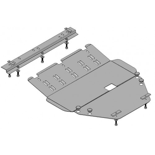 Plieninė 2mm variklio apsauga Suzuki Swift IV 2005-2010; 1,3; 1,5