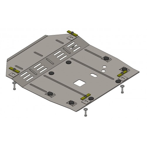 Plieninė 2mm variklio apsauga Suzuki Grand Vitara 2005-2017; 1,6; 2,0; 2,4; 2,7; 1,9D