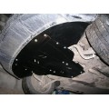 Plieninė 2mm variklio apsauga Audi A6 C6 2004-2011; visi darbiniai tūriai