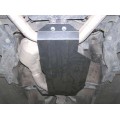 Plieninė 2mm greičių dėžės apsauga Subaru Forester 2 SG 2002-2008; visi darbiniai tūriai