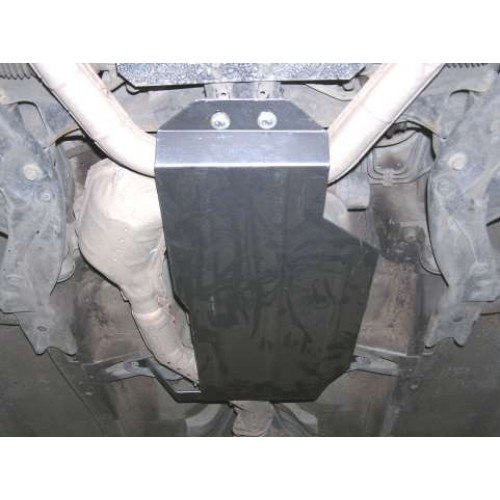 Plieninė 2mm greičių dėžės apsauga Subaru Forester 2 SG 2002-2008; visi darbiniai tūriai
