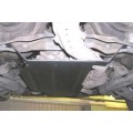 Plieninė 2mm greičių dėžės apsauga Subaru Forester 2 SG 2002-2008; visi darbiniai tūriai