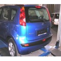 Plieninė 2mm variklio apsauga Nissan Note 2005-2013; 1,6; 1,5D