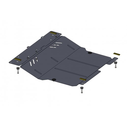 Plieninė 2mm variklio apsauga Citroen С1 2005-2014; 1,0; 1,4