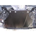 Plieninė 2mm variklio apsauga Honda Accord VIII 2008-2013; 2,4; 3,5 automatinė pavarų dėžė