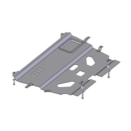 Plieninė 2mm variklio apsauga Citroen DS4 2011-2020; visi darbiniai tūriai