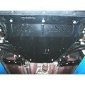 Plieninė 2mm variklio apsauga Nissan Qashqai+2 NJ10 2008-2014; visi darbiniai tūriai