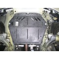 Plieninė 2mm variklio apsauga Opel Corsa C 2000-2006; visi darbiniai tūriai