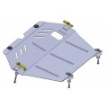 Plieninė 2mm variklio apsauga Opel Corsa C 2000-2006; visi darbiniai tūriai