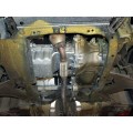 Plieninė 2mm variklio apsauga Opel Corsa C 2000-2006; visi darbiniai tūriai