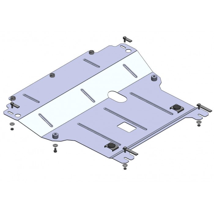 Plieninė 2mm variklio apsauga Renault Megane II 2002-2008; visi darbiniai tūriai Plieninė 2mm variklio apsauga Renault Megane II 2002-2008; visi darbiniai tūriai