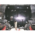 Plieninė 2mm variklio apsauga Volkswagen Polo 2001-2009; 1,4; 1,6; 1,8; 1,4D; 1,9D