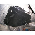 Plieninė 2mm variklio apsauga Volvo V50 2004-2012; 1.6; 1.8; 2.0; 2.4; 2.5; 1.6D; 2,0D; 2.4D