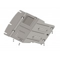 Plieninė 2mm variklio apsauga Volkswagen T-5 2003-; visi darbiniai tūriai
