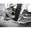 Plieninė 2mm variklio apsauga Volkswagen Touran Webasto 2003-2010; 1,6D; 2,0 TDI