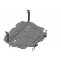 Plieninė 2mm variklio apsauga Volkswagen Touran Webasto 2003-2010; 1,6D; 2,0 TDI