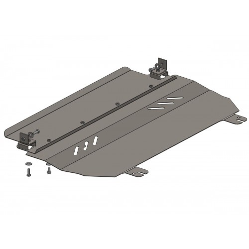 Plieninė 2mm variklio apsauga Citroen DS3 2010-; 1.6