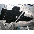 Plieninė 2mm variklio apsauga Mercedes-Benz W211 E280 2002-2008; tik 3,0