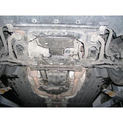 Plieninė 2mm variklio apsauga Mercedes-Benz W211 E280 2002-2008; tik 3,0