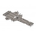 Plieninė 2mm variklio apsauga Mercedes-Benz W211 E280 2002-2008; tik 3,0