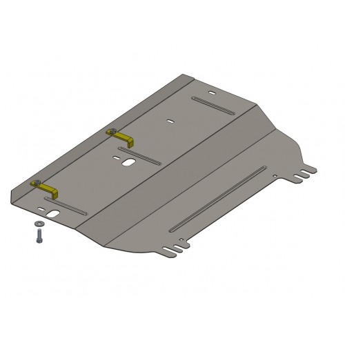 Plieninė 2mm variklio apsauga Citroen С3 Picasso 2003-2017; visi darbiniai tūriai