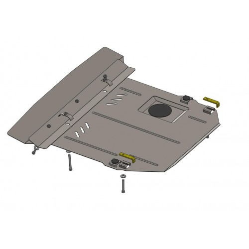 Plieninė 2mm variklio apsauga Mercedes-Benz Vito D (W 638) 1996-2003; 2,2 СDI