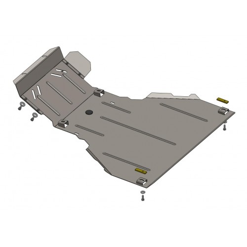 Plieninė 2mm variklio apsauga Chevrolet Niva 2002-; 1.7
