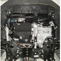 Plieninė 2mm variklio apsauga Skoda Fabia II 2007-2014; tik 1,2 TDI
