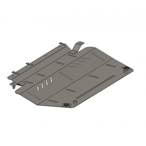Plieninė 2mm variklio apsauga Peugeot 508 2010-2018; 1,6HDI; 2.0 HDI