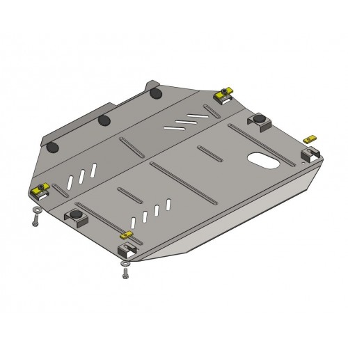 Plieninė 2mm variklio apsauga Chevrolet Captiva 2011-; 3.0