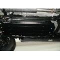 Plieninė 2mm kuro bako apsauga Mitsubishi Pajero Sport 2008-2016; visi darbiniai tūriai