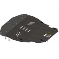 Plieninė 2mm variklio apsauga Peugeot 806 1994-2002; 2,0 HDI