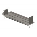 Plieninė 2mm kuro bako apsauga Mitsubishi L200 2006-2014; visi darbiniai tūriai