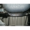 Plieninė 2mm kuro bako apsauga Mitsubishi L200 2006-2014; visi darbiniai tūriai