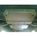 Plieninė 2mm variklio apsauga Audi A6 C7 2011-2017; visi darbiniai tūriai