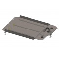 Plieninė 2mm diferencialo apsauga Mitsubishi Pajero Sport 2008-2016; visi darbiniai tūriai; automatinė