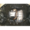 Plieninė 2mm variklio apsauga Chevrolet Aveo 2012-; visi darbiniai tūriai