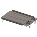 Plieninė 2mm diferencialo apsauga Mitsubishi L200 2006-2014; visi darbiniai tūriai; automatinė
