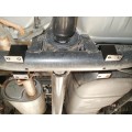 Plieninė 2mm diferencialo apsauga Mitsubishi L200 2006-2014; visi darbiniai tūriai; automatinė