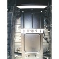 Plieninė 2mm diferencialo apsauga Mitsubishi L200 2006-2014; visi darbiniai tūriai; mechaninė