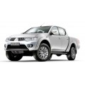 Plieninė 2mm diferencialo apsauga Mitsubishi L200 2006-2014; visi darbiniai tūriai; mechaninė