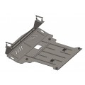 Plieninė 2mm variklio apsauga Volkswagen Crafter 2006-2016; visi darbiniai tūriai
