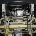 Plieninė 2mm variklio apsauga Volkswagen Crafter 2006-2016; visi darbiniai tūriai