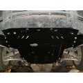 Plieninė 2mm variklio apsauga Audi A4 B5 (V6) 1994-2001; 1.8I; 1.9TDI